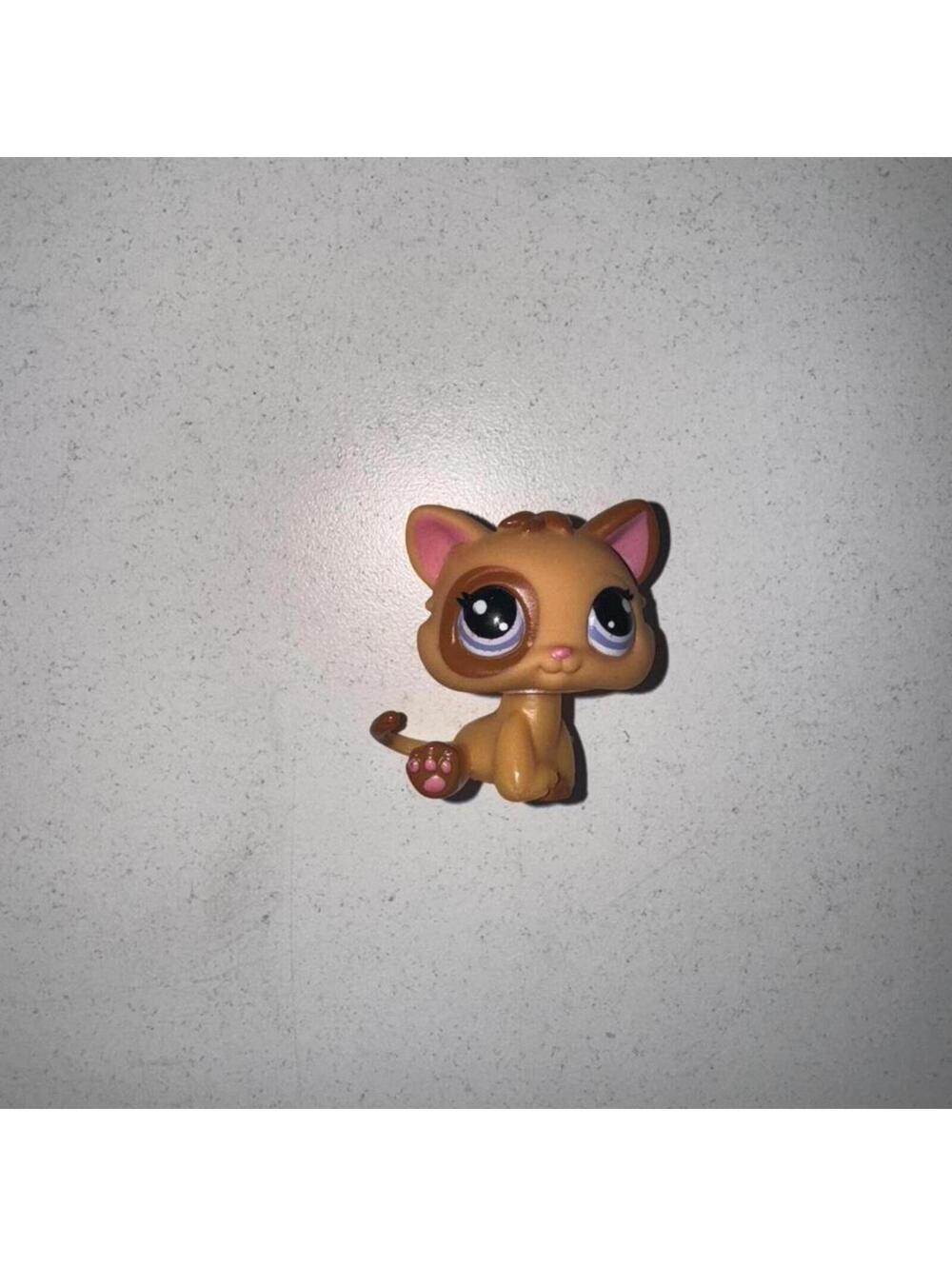 LPs littlest pet shop 2414 orange kitten